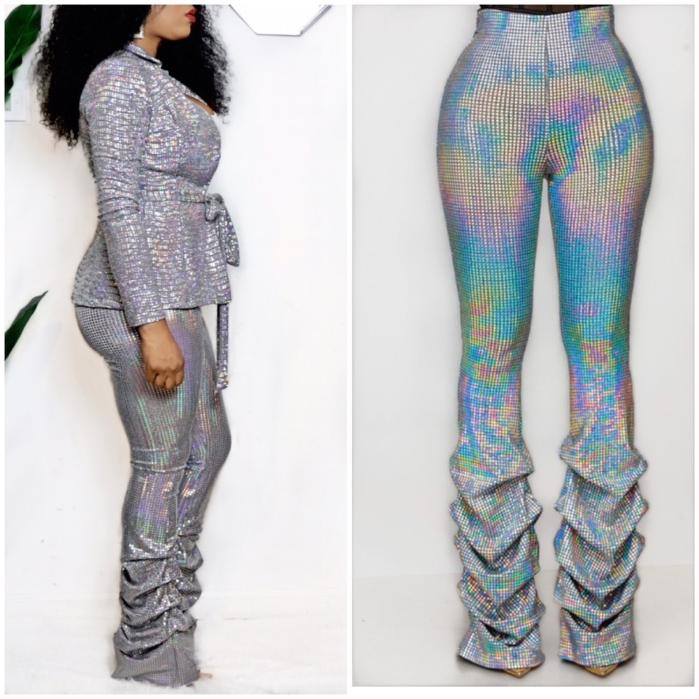 Disco Ball Pants only. Statement Piece